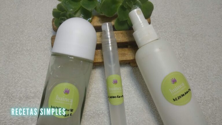 Receta fácil para hacer desodorante de alumbre en spray