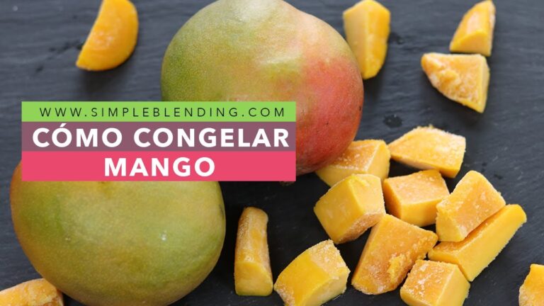 Consejos para conservar el mango verde