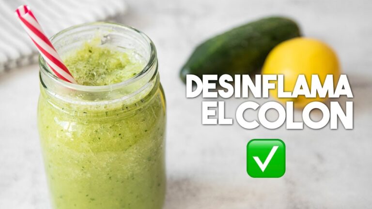 Licuados desinflamatorios para el colon