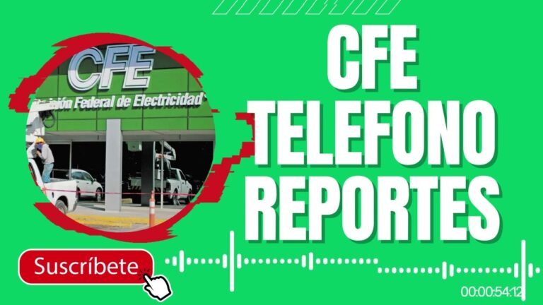 Cómo hacer un reporte CFE de manera eficiente