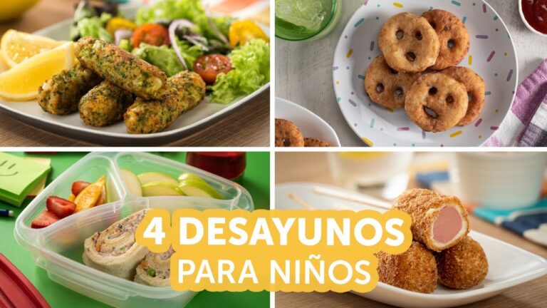 Desayunos saludables para ni&ntilde;os en primaria