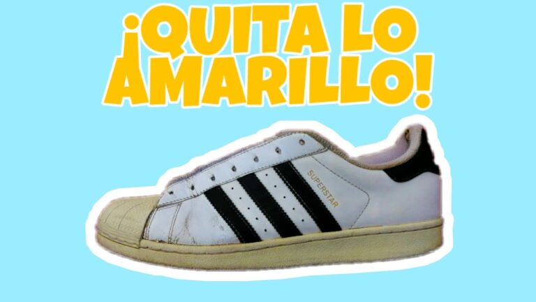 Cómo eliminar el amarillo del plástico de tus tenis
