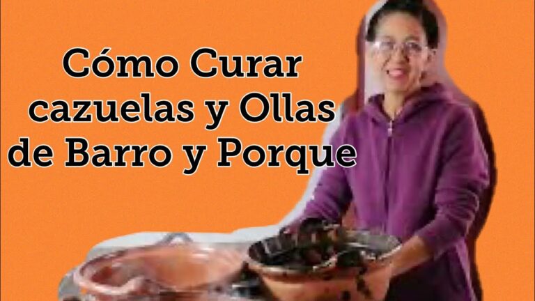 ¿Qué sucede si no curo una olla de barro?