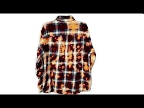 Cómo teñir ropa manchada de cloro
