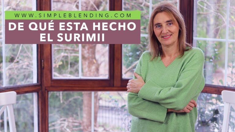 &iquest; Qu&eacute; es el surimi y de qu&eacute; est&aacute; hecho?