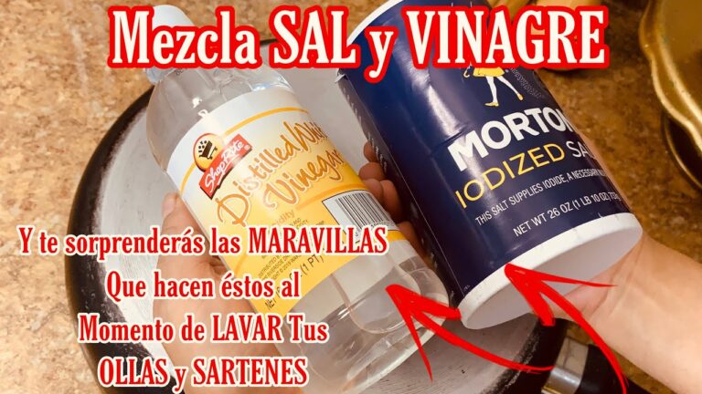 Beneficios del vinagre con sal