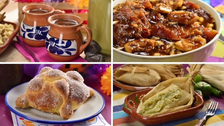 Deliciosos Platillos para el Altar de Muertos