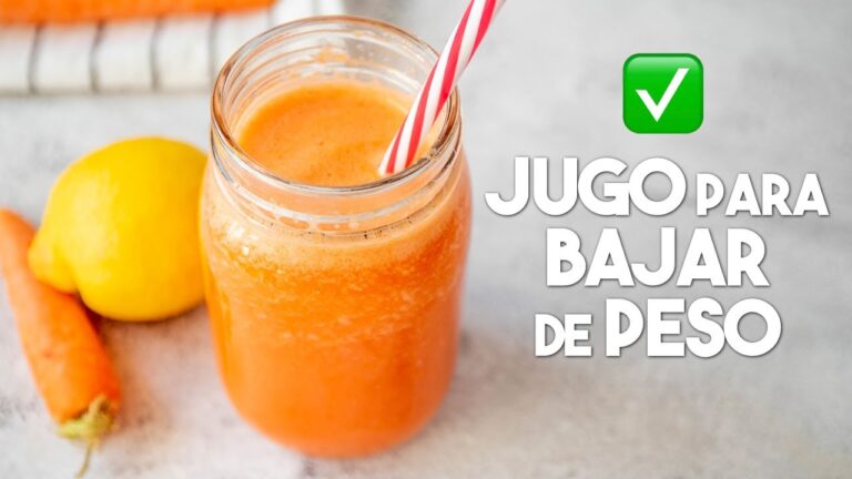 Jugos Efectivos para Bajar de Peso en Una Semana