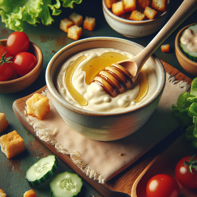 Delicioso Aderezo de Yogurt y Miel para Ensaladas: Fácil y Saludable