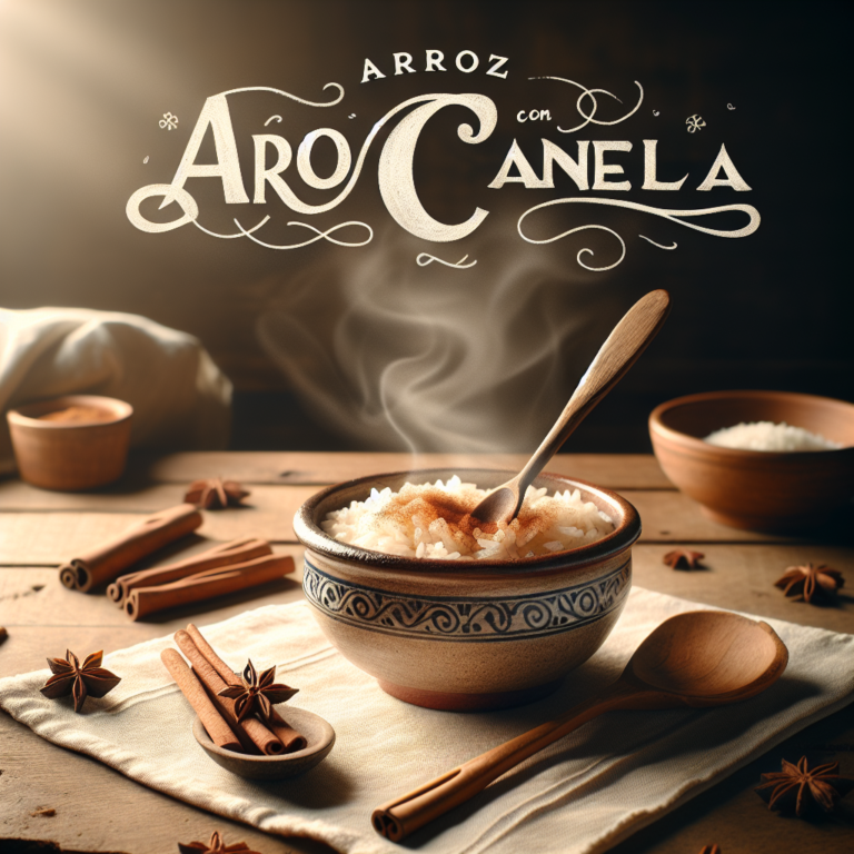 Delicioso Arroz con Canela: Receta Tradicional y Sencilla para Disfrutar en Casa