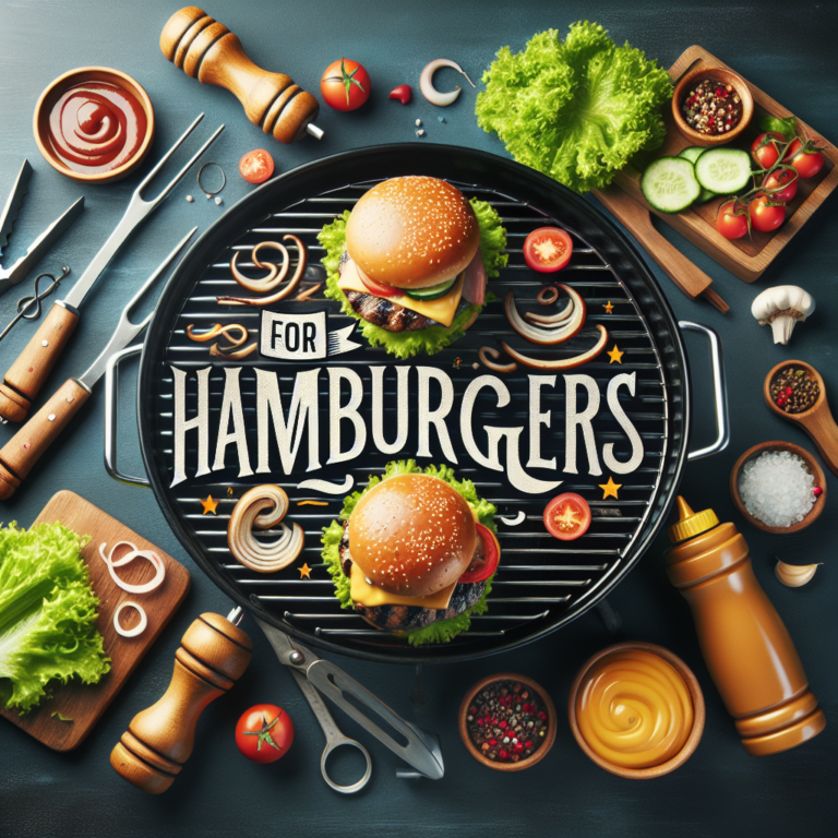 Deliciosas Hamburguesas a la Parrilla: Cómo Usar un Asador para Hamburguesas Perfectas
