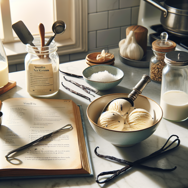 Deliciosa Base de Helado de Vainilla: La Receta Perfecta para Crear Tus Propios Postres