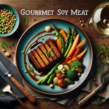 Receta Gourmet con Carne de Soya: Deliciosos Platos Vegetarianos y Saludables