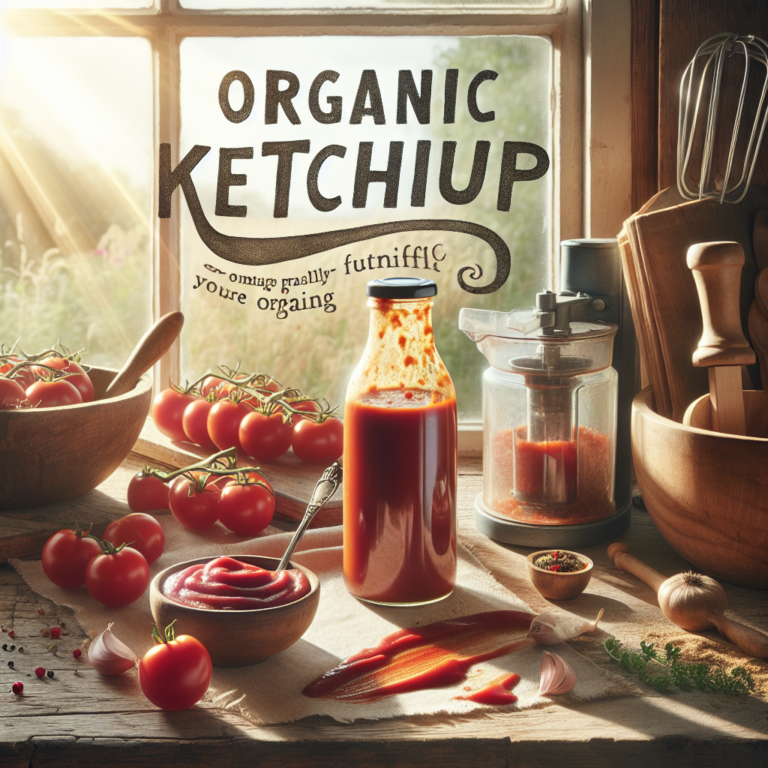 Cómo Hacer Catsup Orgánica Casera: Receta Fácil y Deliciosa