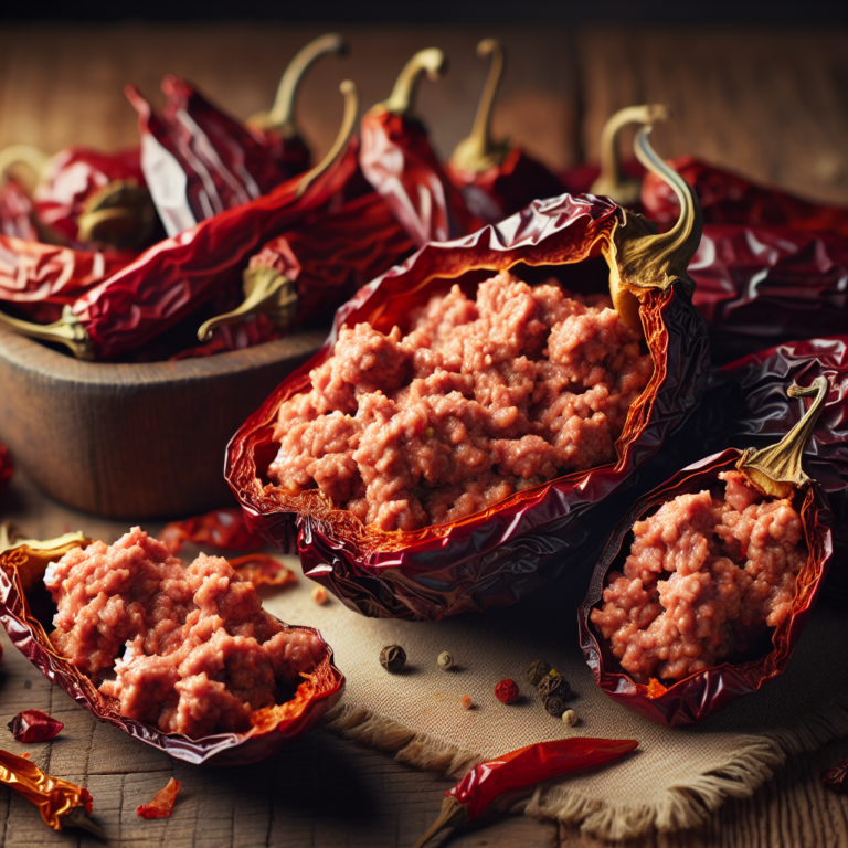 Deliciosos Chiles Secos Rellenos de Carne Molida: Receta Paso a Paso