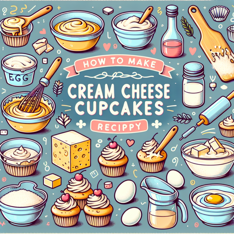 Cómo Hacer Cupcakes de Queso Crema: Receta Fácil y Deliciosa