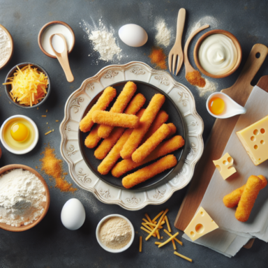 C&oacute;mo Hacer Dedos de Queso Empanizados: Receta F&aacute;cil y Deliciosa