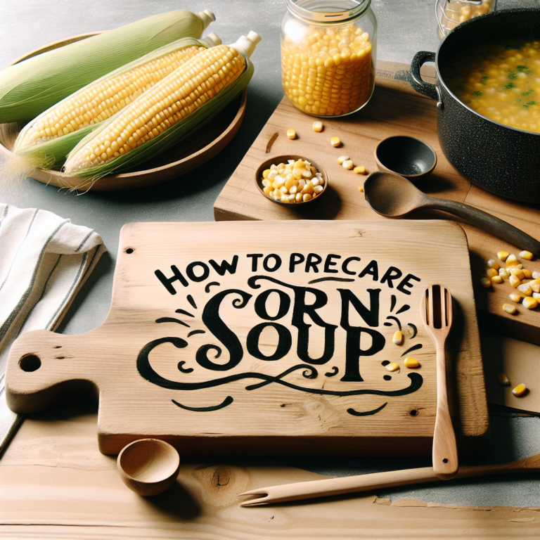 Cómo se Prepara la Sopa de Elote: Receta Fácil y Deliciosa