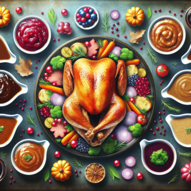 Descubre con qué salsa se acompaña el pavo: Recetas deliciosas para realzar su sabor