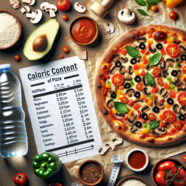 Descubre el Contenido Cal&oacute;rico de la Pizza: Recetas y Consejos Nutricionales