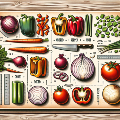 Guía Completa de Cortes de Cocina y sus Medidas: Domina el Arte Culinario