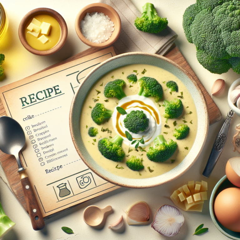 Deliciosa Crema de Brócoli: Ingredientes y Receta Fácil