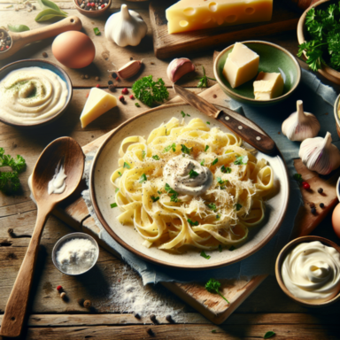Deliciosa Crema para Pasta Alfredo: Receta Fácil y Rápida
