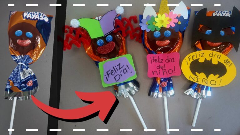 Ideas Creativas para Decorar una Paleta Payaso