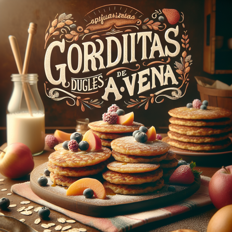 Deliciosas Gorditas Dulces de Avena: Receta Fácil y Saludable
