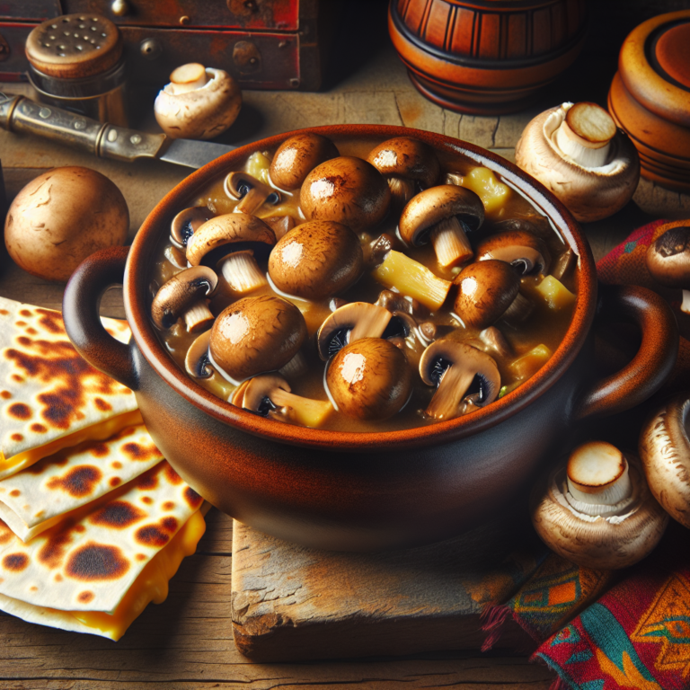 Delicioso Guiso de Champiñones para Quesadillas: Receta Fácil y Rápida