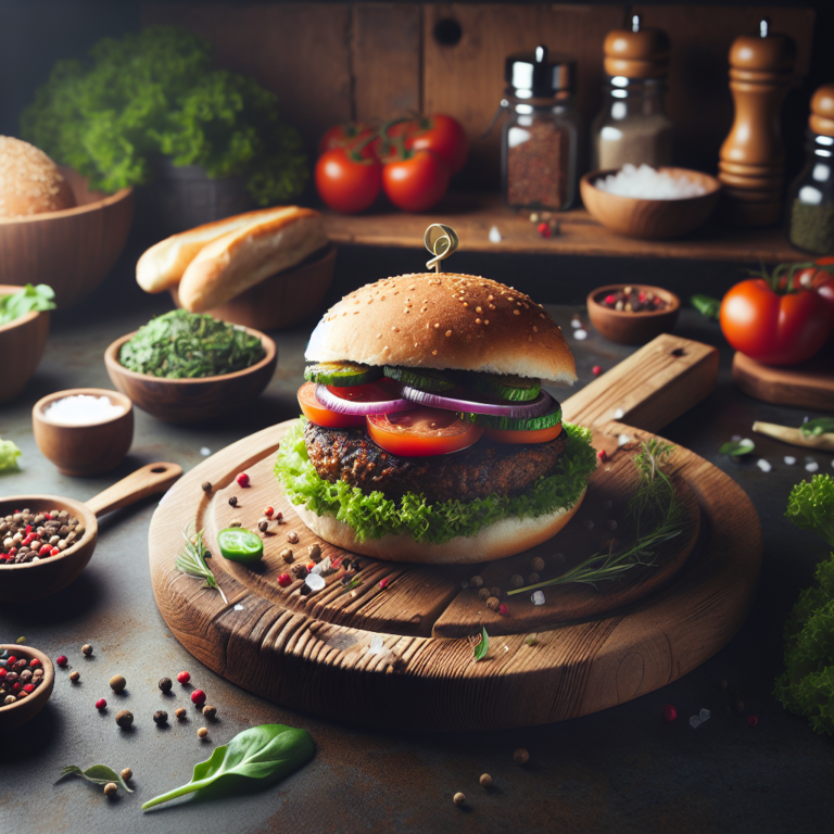 Receta F&aacute;cil de Impossible Burger: La Hamburguesa Vegetal que Te Sorprender&aacute;