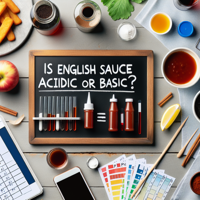 La Salsa Inglesa: ¿Es Ácida o Base? Descubre su pH y Cómo Utilizarla en tus Recetas