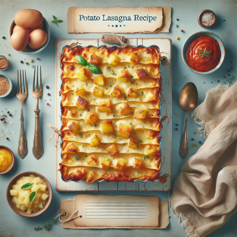 Deliciosa Lasaña de Papa: Receta Fácil y Rápida para Sorprender a Todos