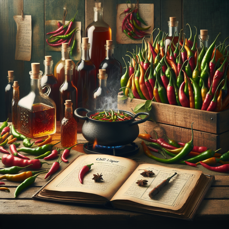 Receta Casera de Licor de Chile: Prepara Esta Deliciosa Bebida Picante