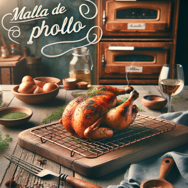 Deliciosa Malla de Pollo: Receta Fácil y Rápida para Sorprender