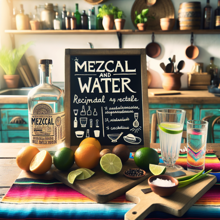 Deliciosa Receta de Cóctel: Mezcal y Agua – Refresca tu Paladar