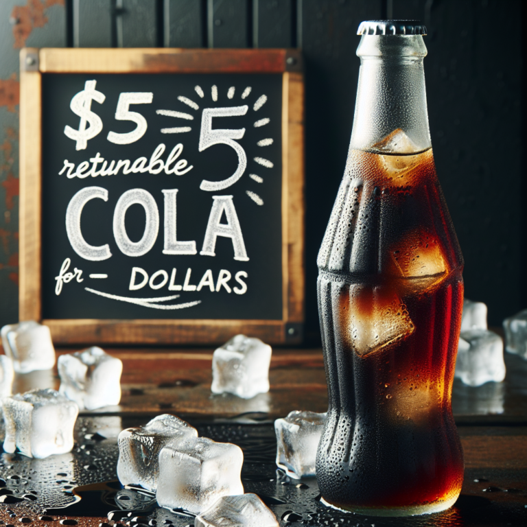 Descubre la Nueva Coca Cola Retornable a Solo 5 Pesos: &iexcl;Sabor y Sostenibilidad!
