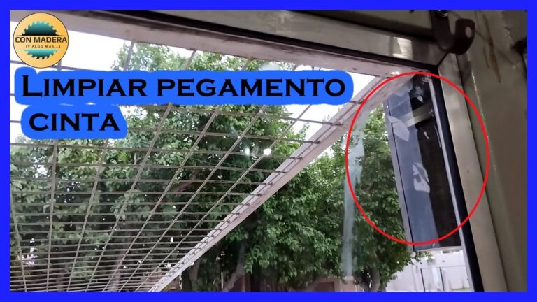M&eacute;todos Efectivos para Quitar el Pegamento de los Vidrios