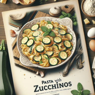 Deliciosa Pasta con Calabacitas: Receta Saludable y F&aacute;cil