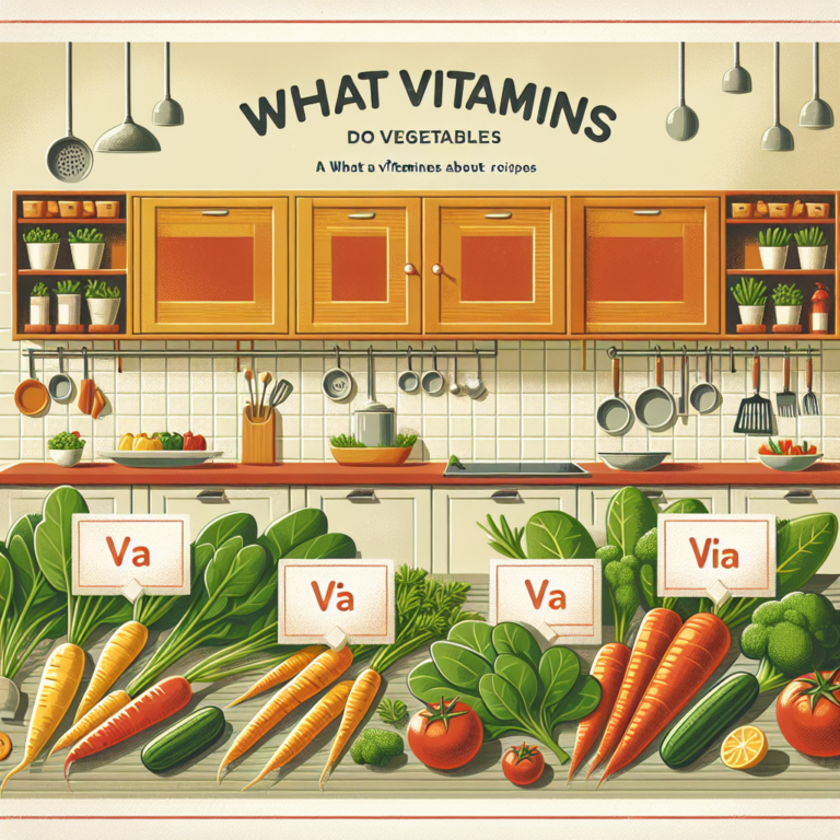 Descubre Qué Vitaminas Tienen las Verduras: Receta Saludable y Nutritiva