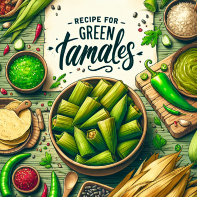 Deliciosa Receta para Tamales Verdes: &iexcl;Celebra con este Tradicional Plato Mexicano!