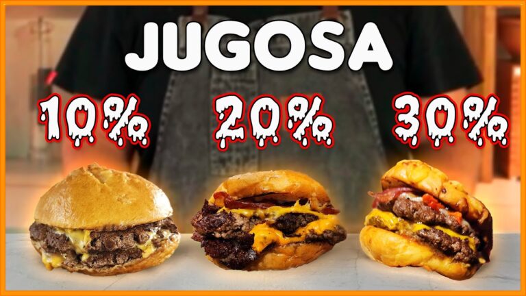 Cu&aacute;ntos Gramos de Carne Debe Tener una Hamburguesa