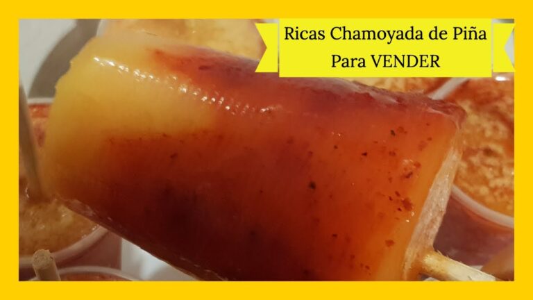 Deliciosas Chamoyadas de Piña: Receta Fácil y Rápida