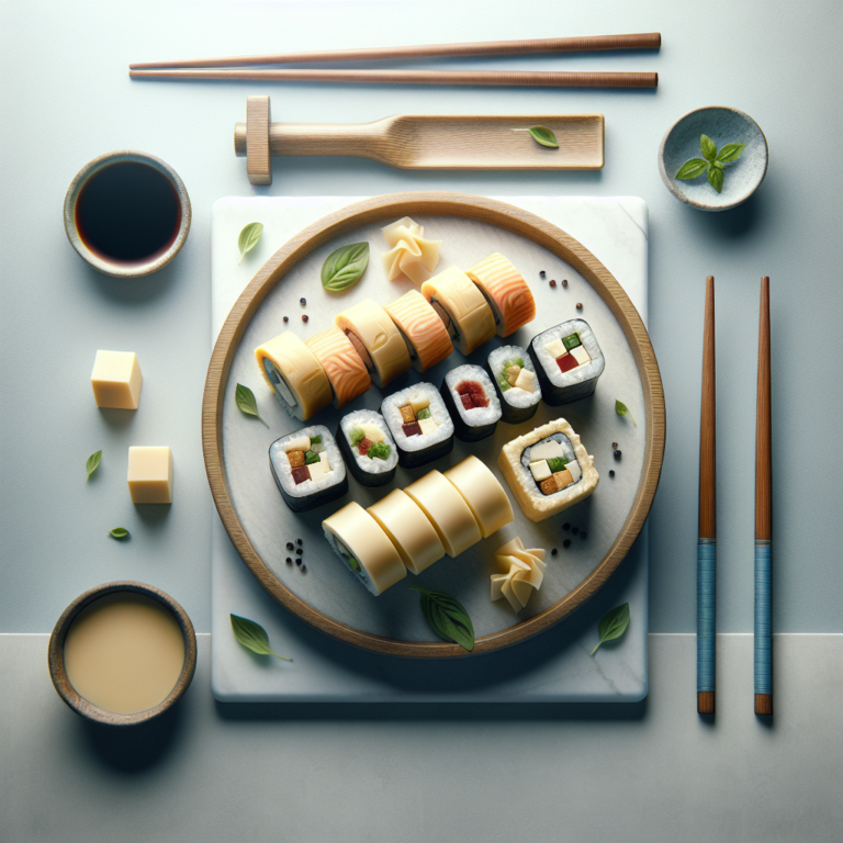 Delicioso Sushi Tres Quesos: Receta F&aacute;cil y R&aacute;pida para Sorprender