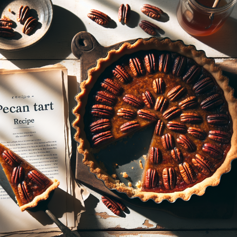 Deliciosa Tarta de Nueces: Receta F&aacute;cil y R&aacute;pida para Disfrutar