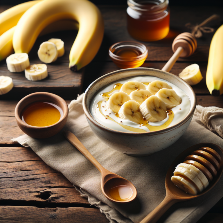 Delicioso Yogur con Plátano: Receta Saludable y Fácil de Preparar