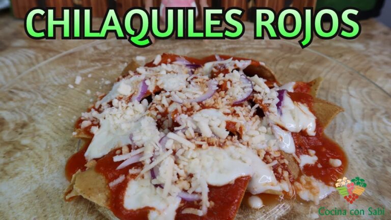 Chilaquiles Rojos Crujientes: La Receta Perfecta