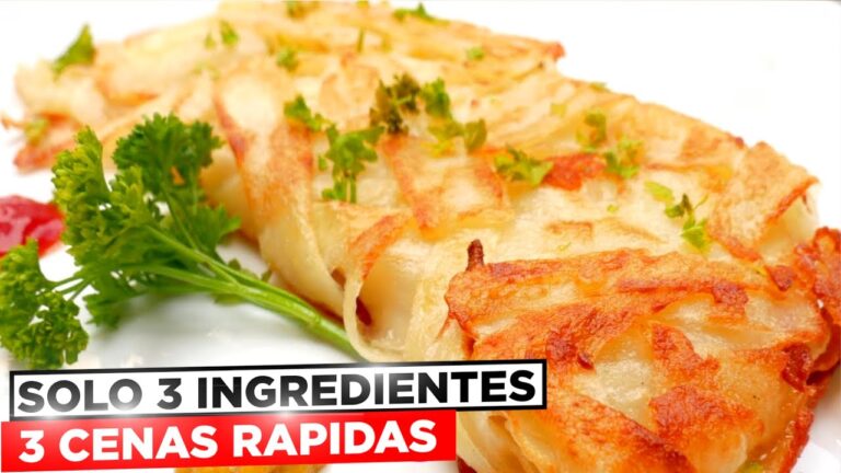 Cenas F&aacute;ciles: Recetas con Pocos Ingredientes