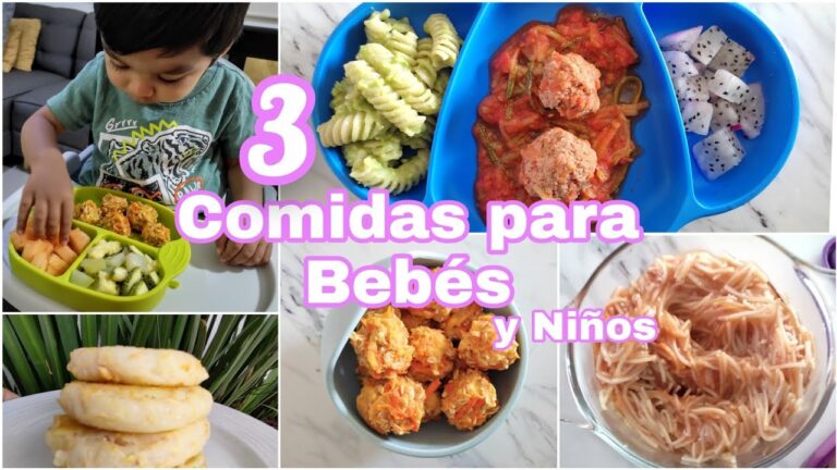 Nutrición Ideal: Menú para Bebé de 1 Año
