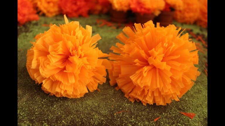 C&oacute;mo Crear una Flor de Sempas&uacute;chil Perfecta